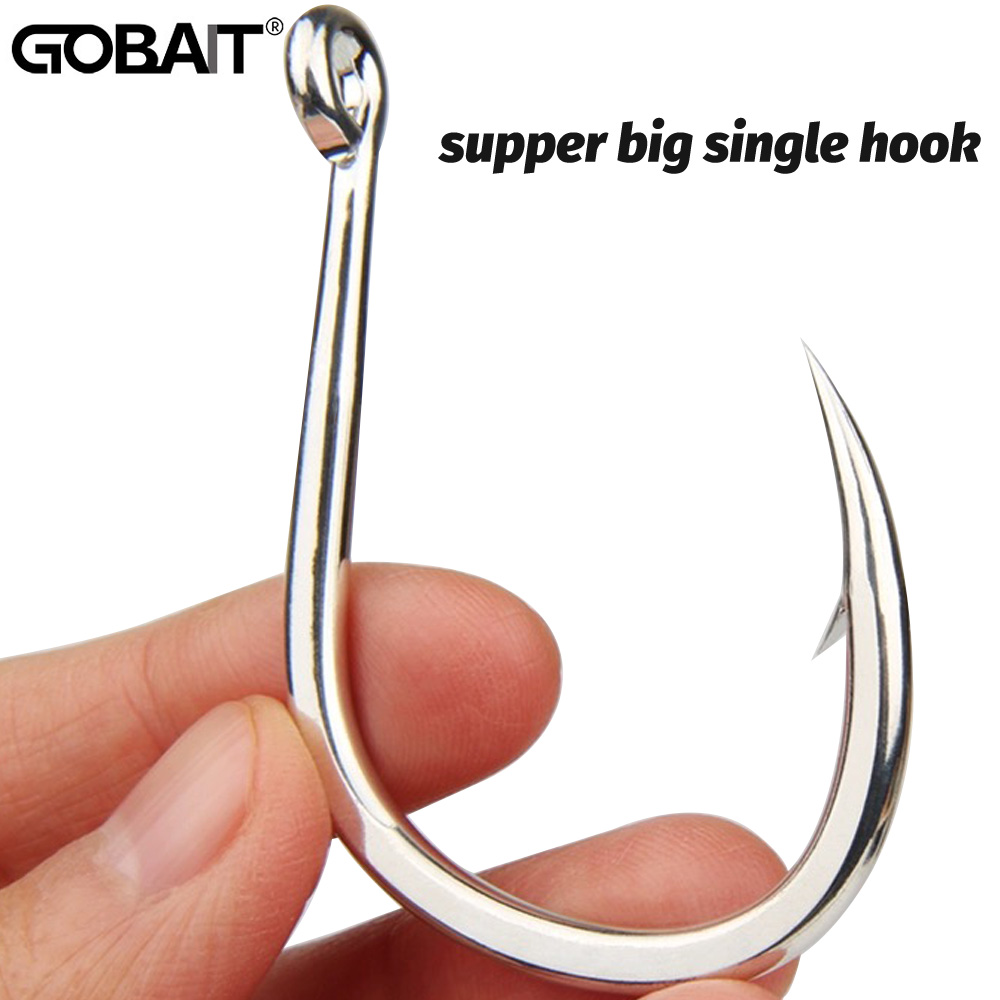 Fishing Hook Circle - 10 قطعة خطاف الصيد الكبير 1/0-7/0