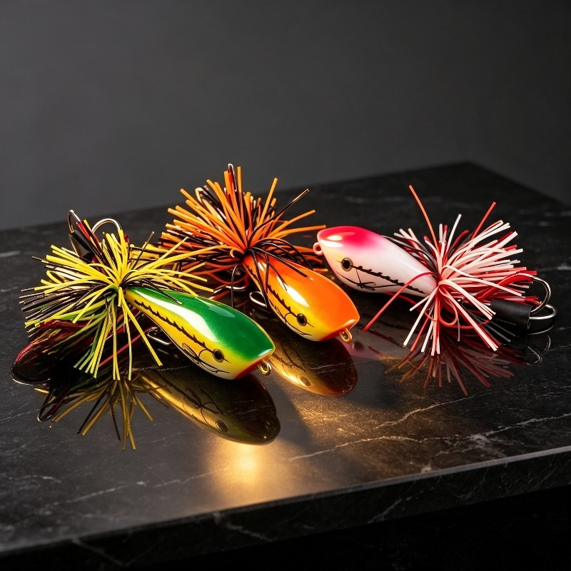 Fishing Hook Weedless - 1 قطعة/2 قطع طُعم صيد على