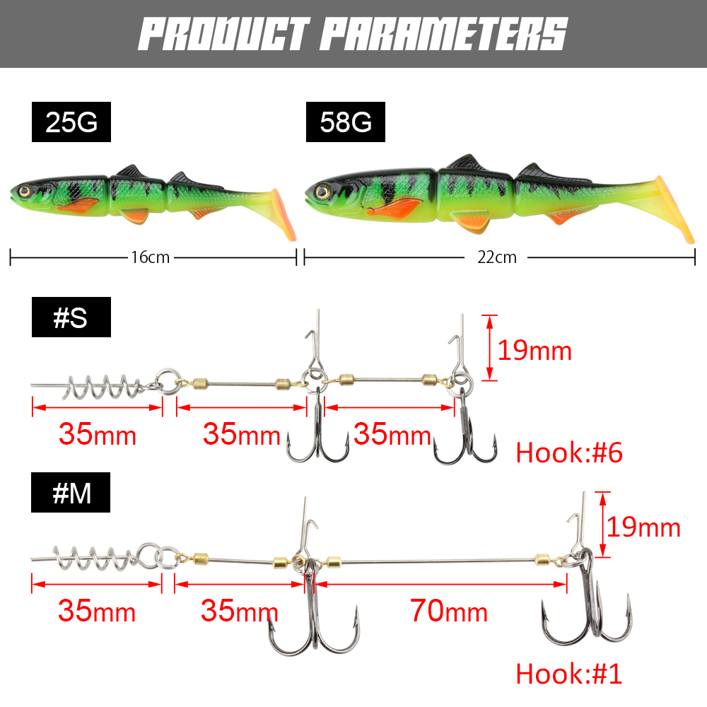 Spinpoler بايك ستينغر تلاعب هو - مراجعة Fishing Hook Size وسعره