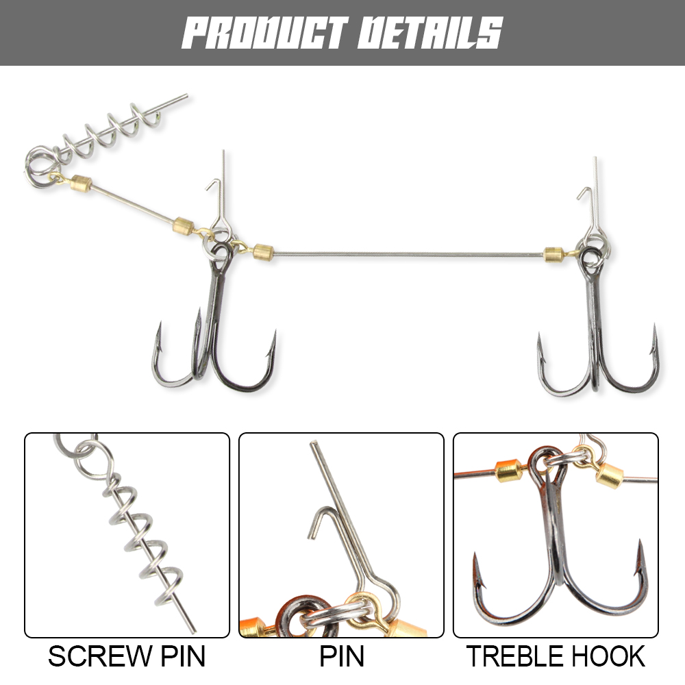 Spinpoler بايك ستينغر تلاعب هو - مراجعة Fishing Hook Size وسعره