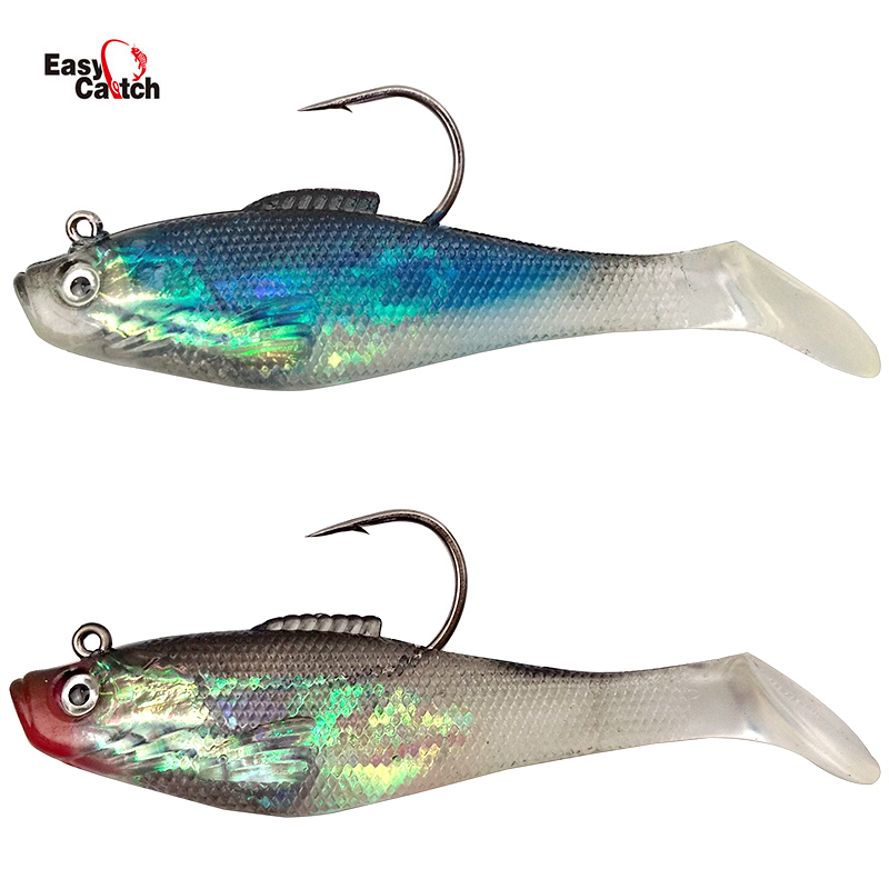 6 قطع/كيس طعوم صيد مع خطافات ص - مراجعة Fishing Hook Size وسعره