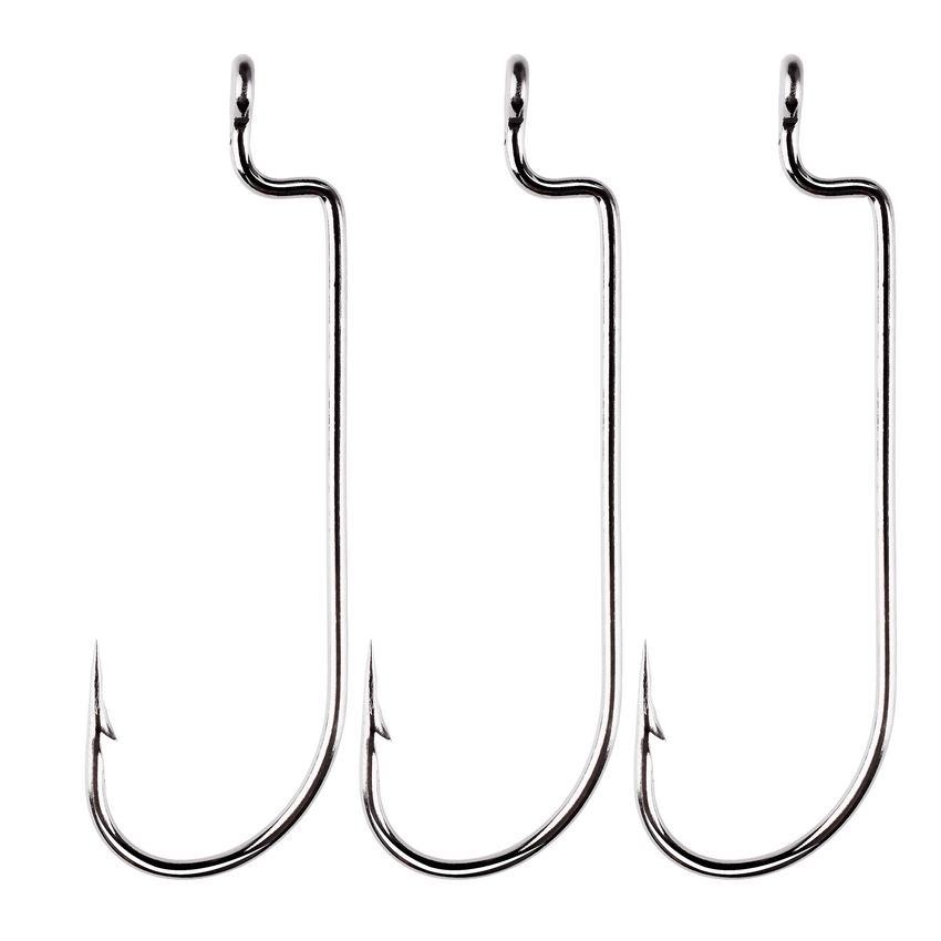 100 قطعة/الوحدة خطاف صيد السمك - مراجعة Fishing Hook Barbless وسعره