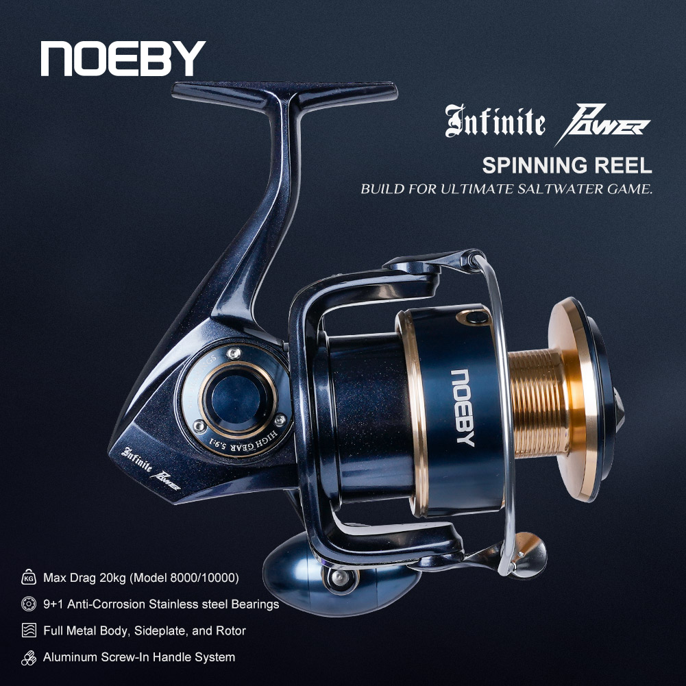 بكرة صيد دوارة Noeby Infinite  - مراجعة Shimano Reel Stradic وسعره