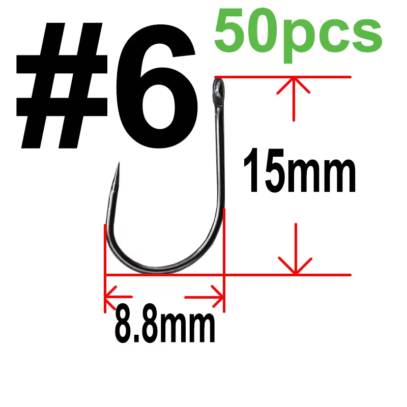خطافات صيد سمك الشبوط، دائرية  - مراجعة Fishing Hook Circle وسعره