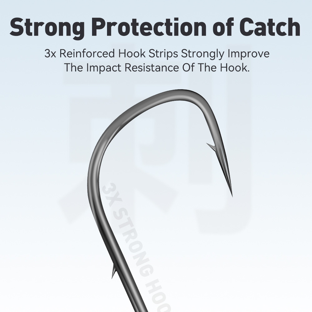المملكة 15 قطعة خطاف رأس الرصا - مراجعة Fishing Hook Barbless وسعره