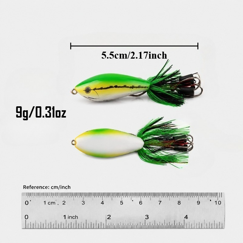 1 قطعة/2 قطع طُعم صيد على الطر - مراجعة Fishing Hook Weedless وسعره