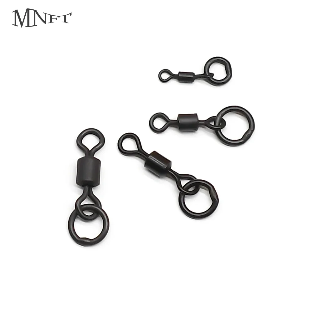 MNFT 50 قطعة خطاف مرن صغير دوا - مراجعة Fishing Hook Size وسعره