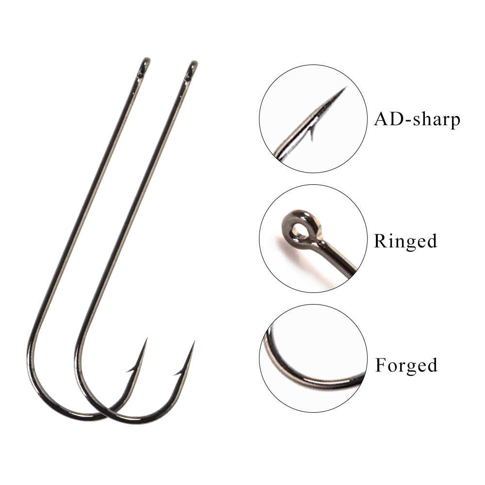 FTK الكلاسيكية أبردين البحر ال - مراجعة Fishing Hook Barbless وسعره