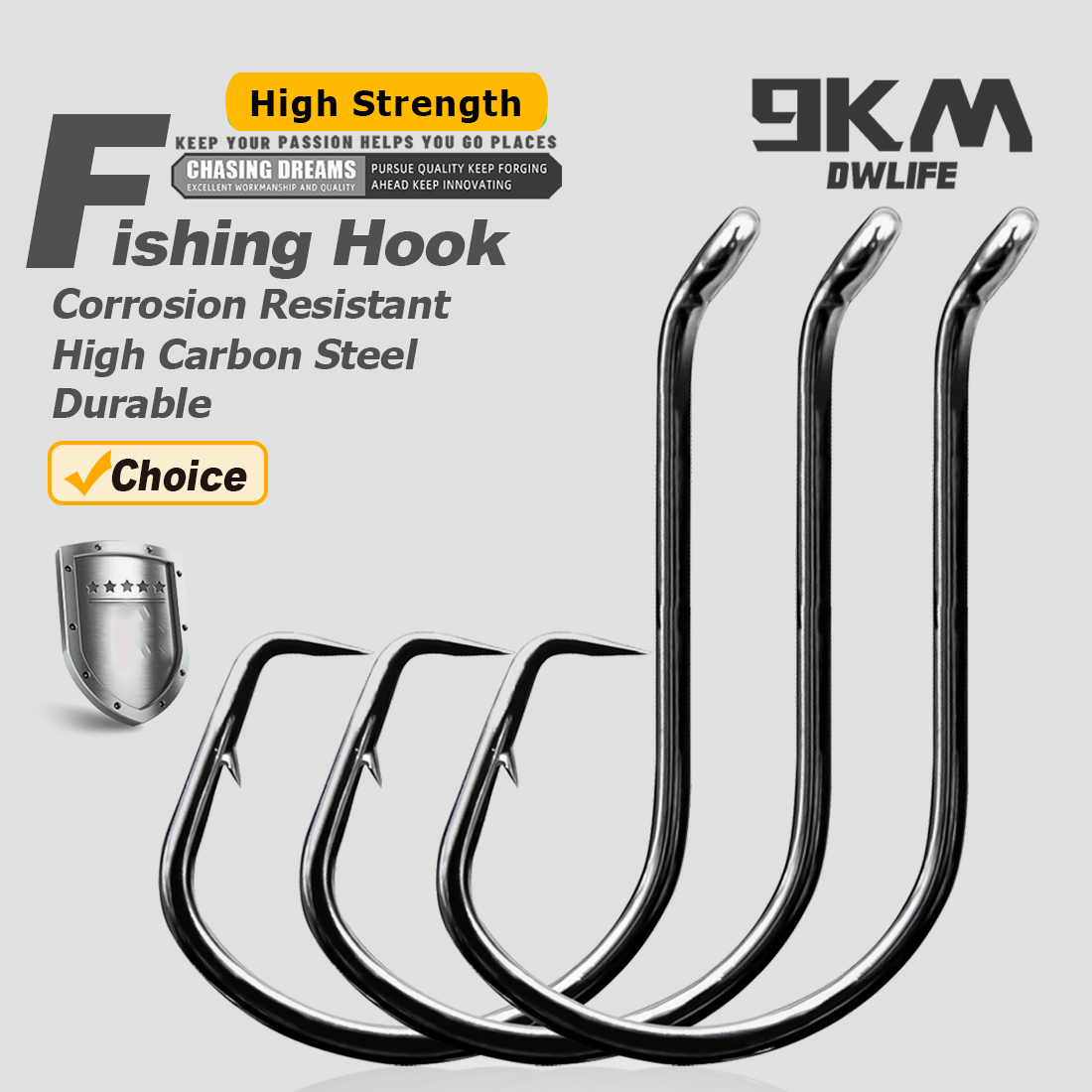 9 كجم دائرة الصيد السنانير 25  - مراجعة Fishing Hook Circle وسعره