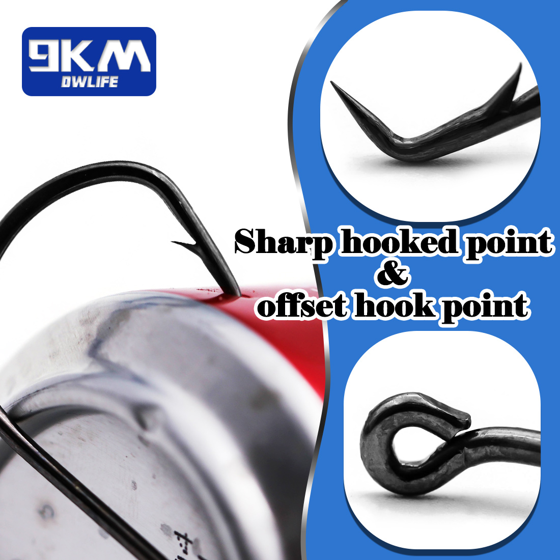 9 كجم دائرة الصيد السنانير 25  - مراجعة Fishing Hook Circle وسعره