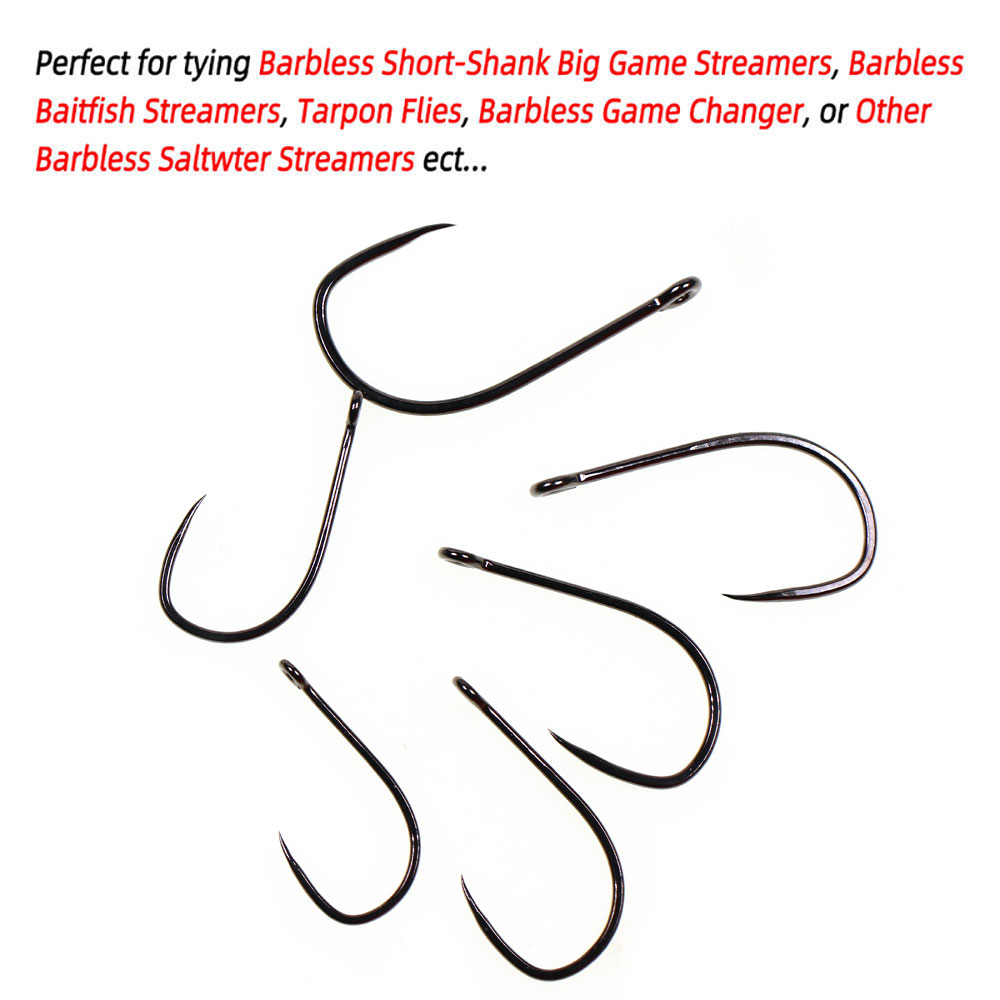 20 قطعة # خطاف صيد السمك بدون  - مراجعة Fishing Hook Barbless وسعره