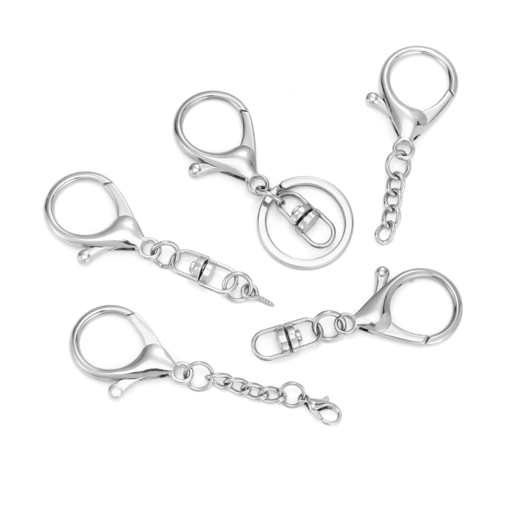 10 قطع مشبك جراد كبير بلون فضي - مراجعة Fishing Hook Size وسعره